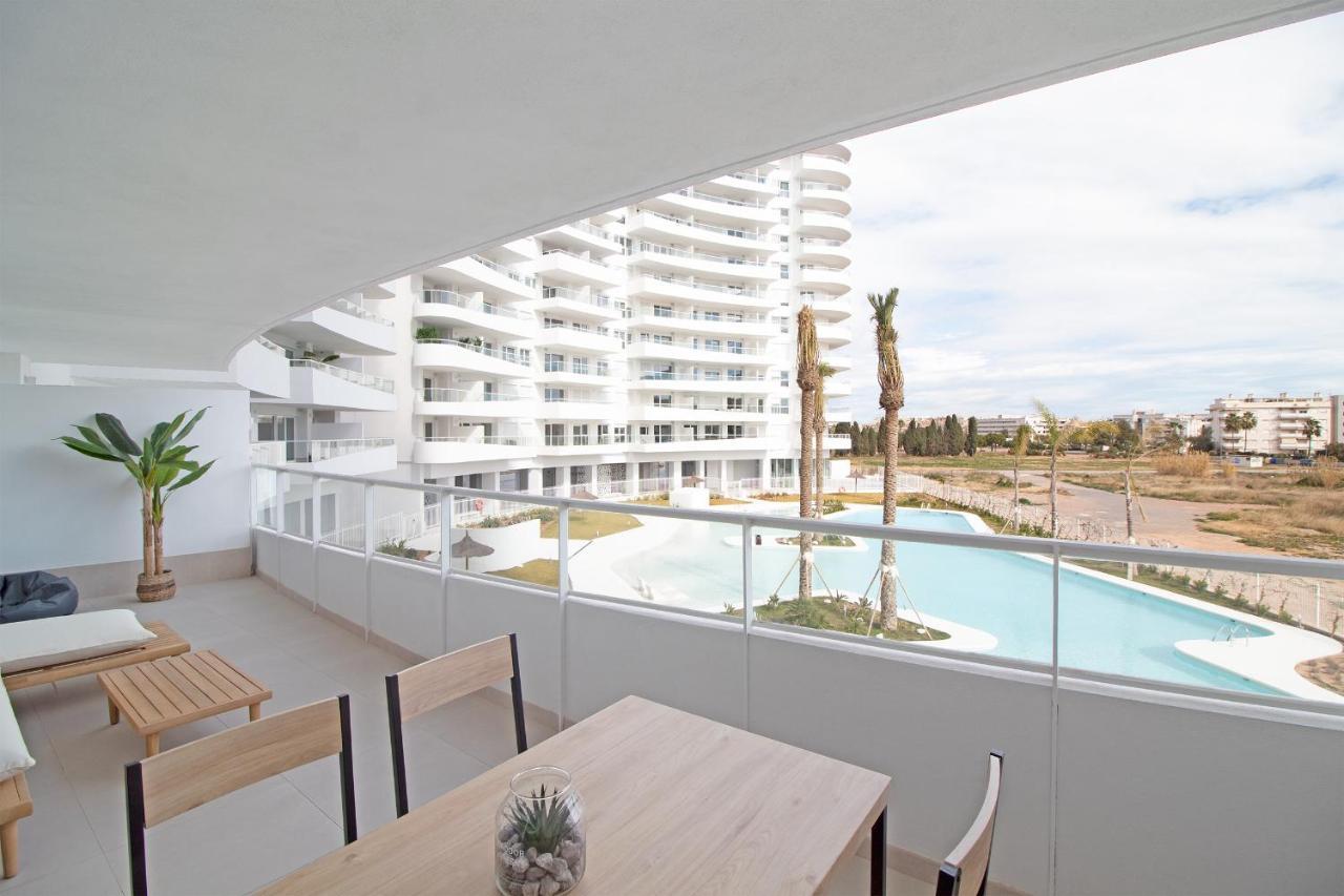 Global Properties, Apartamento Con Terraza Y Vistas A La Piscina En Gran Canet Canet d'En Berenguer ภายนอก รูปภาพ