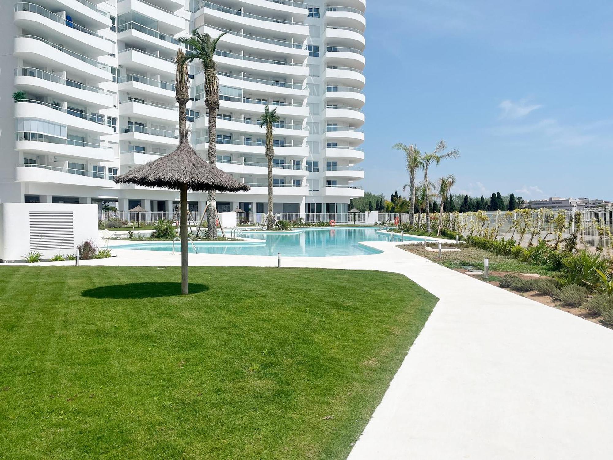 Global Properties, Apartamento Con Terraza Y Vistas A La Piscina En Gran Canet Canet d'En Berenguer ภายนอก รูปภาพ